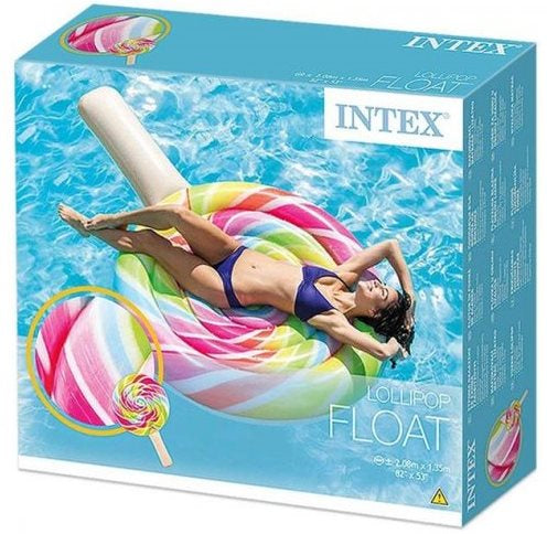 Intex 58753 Lollipop Inflatable Air Mattress, 208 x 135 cm