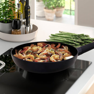 Maestro MR-1217-24 Aluminum Frying Pan with Induction Base, 24 cm - Image 2