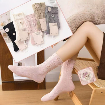 Korona BY5503 Women's Cashmere Socks, Size 36-41 - Image 2