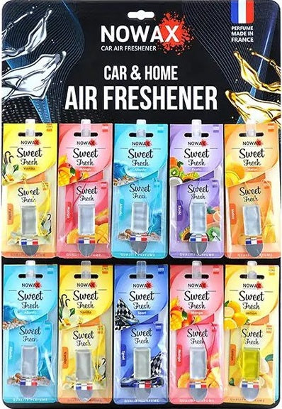 Nowax Sweet Fresh Mix Car Air Freshener, 6 g (Price per 1 pc)