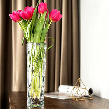 Bohemia Labyrinth Glass Flower Vase, 25.5 cm - Image 2