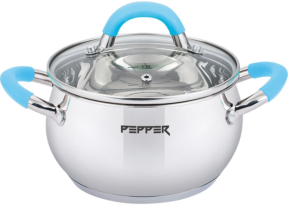 Pepper Bell PR-1112-16 Saucepan, 16 cm, 1.9 L