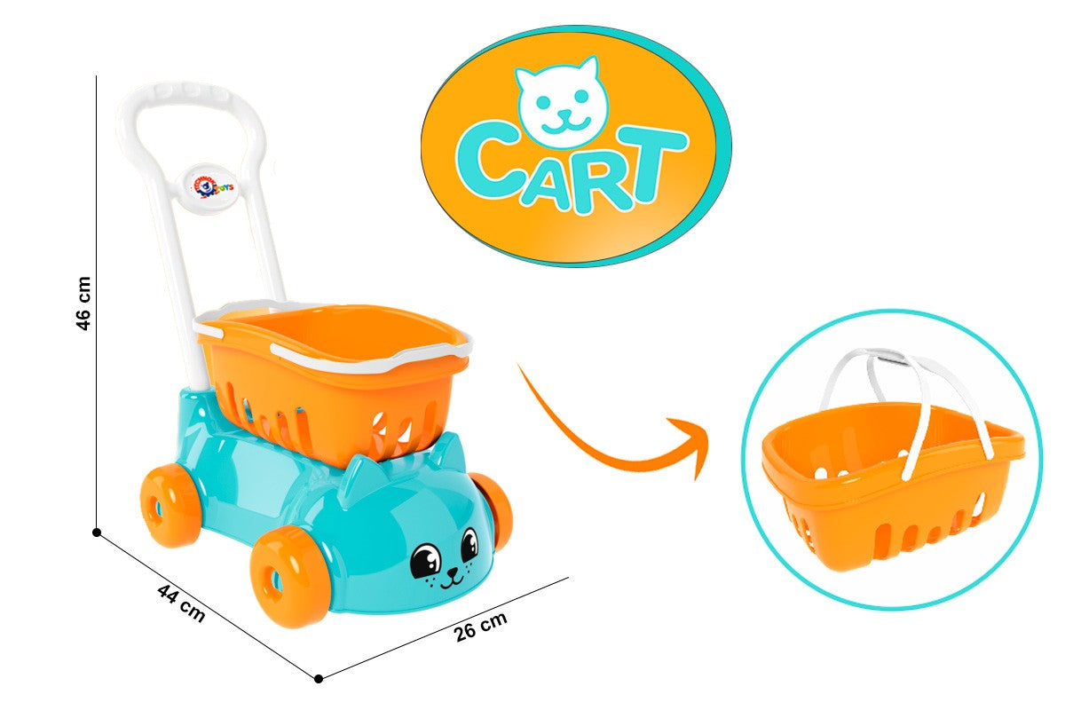 TechnoK 6924 Cat Toy Cart for Boys