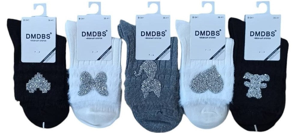 DMDBS D:041 Women's Long Socks, Size 36-41 - Image 2