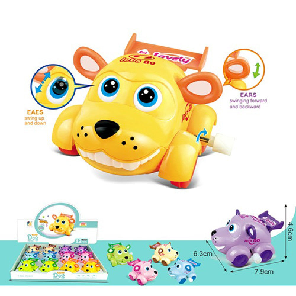 Toys 6628 Wind-Up Dog Car Toy - Image 2