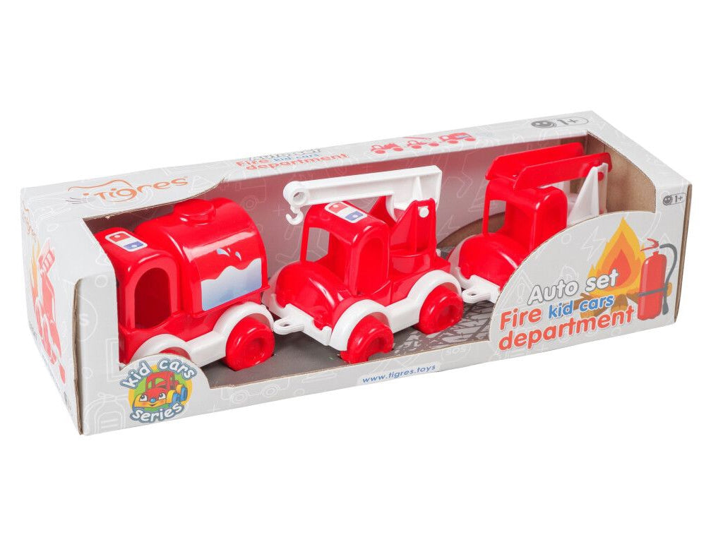 Tigres 39547 Kid Cars Fire Vehicle Set - Image 2
