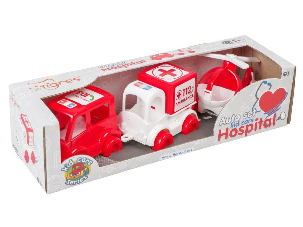 Tigres 39549 Kid Cars Ambulance Vehicle Set - Image 2