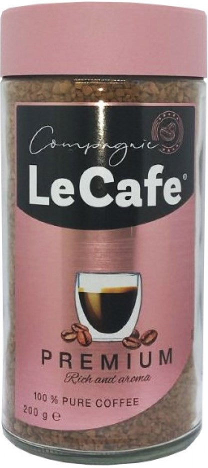 Compagnic Le Cafe Premium Instant Coffee, 200 g
