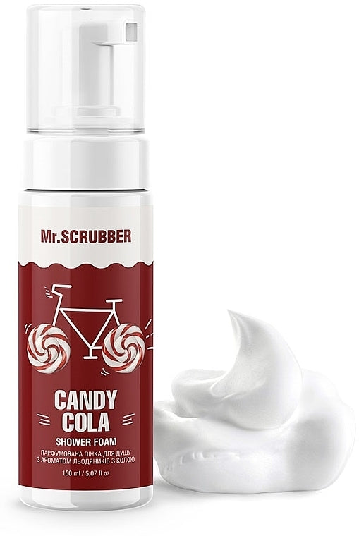 Mr. Scrubber Cola Candy-Scented Perfumed Shower Foam, 150 mL