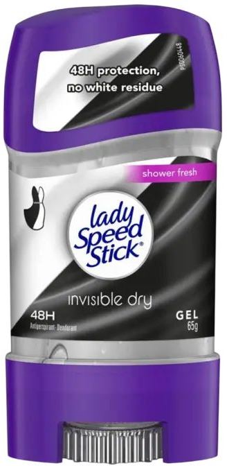 Lady Speed Stick Invisible Dry Women's Gel Antiperspirant, 65 g