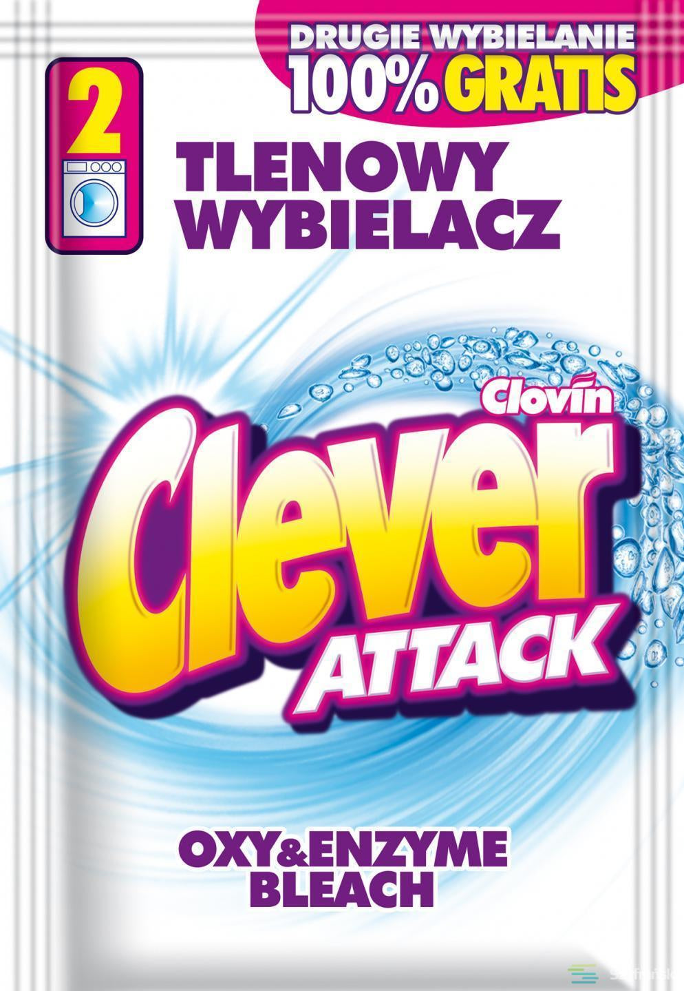 Clever for Whites Stain Remover, 60 g