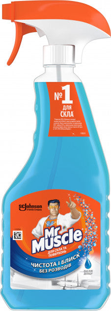Mr. Muscle After Rain Glass Cleaner Spray, 500 mL