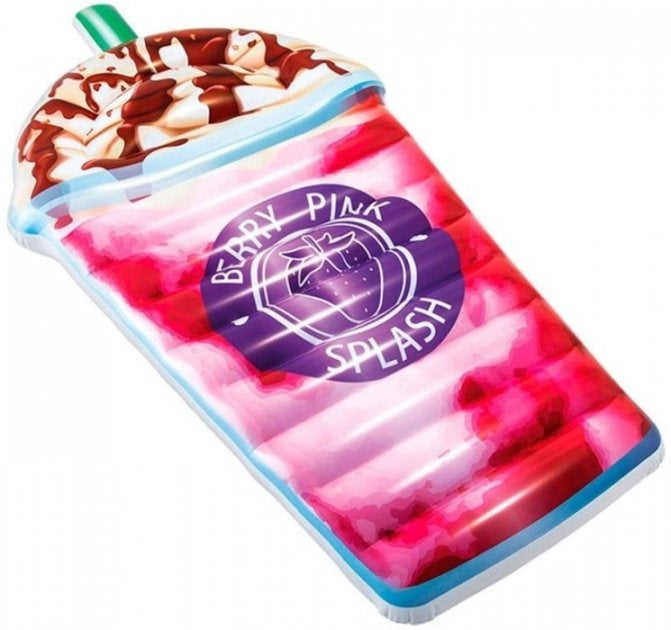 Intex 58777 Berry Cocktail Inflatable Air Mattress, 198 x 107 cm - Image 2