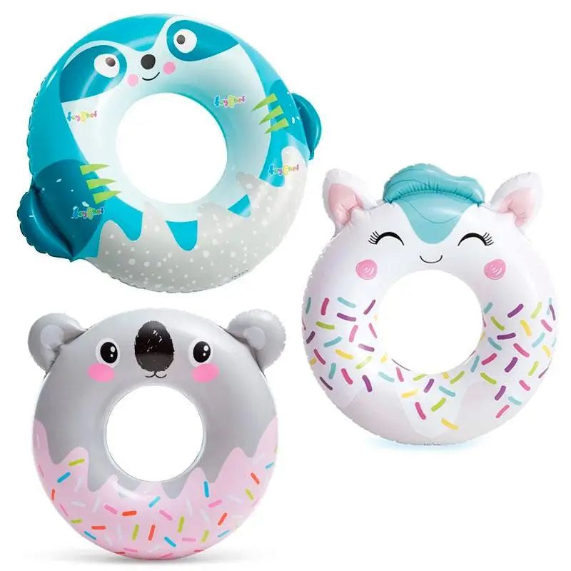 Intex 59266 Cute Animals Swim Ring, 81 x 76 cm