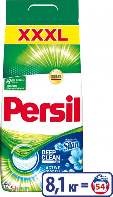 Persil Silan Freshness Automatic Laundry Detergent Powder, 8.1 kg