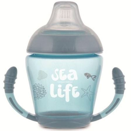 Canpol Babies 56/501 Gray Kids Soft-Spout Sippy Cup, 230 mL