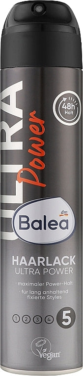 Balea Ultra Power Hold 5 Hair Spray, 300 mL