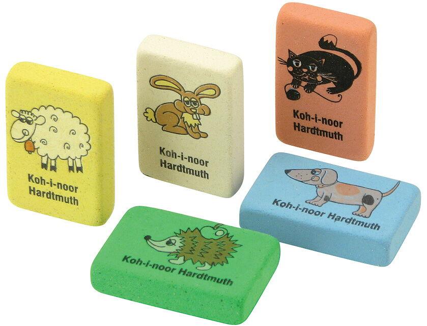 6875/40 Fairy Animals Soft Eraser