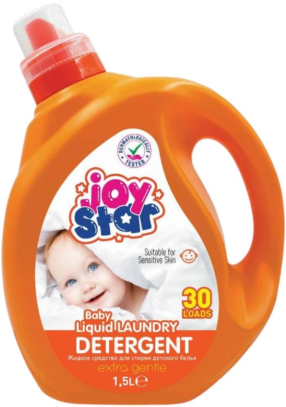 Joystar Baby Laundry Detergent Gel, 30 Loads, 1.5 L