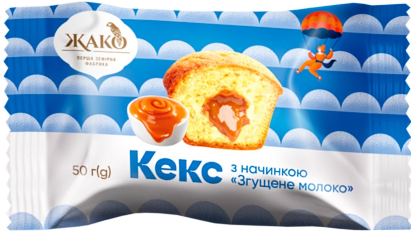 Zhako Cake with Condensed Milk Filling, 50 g