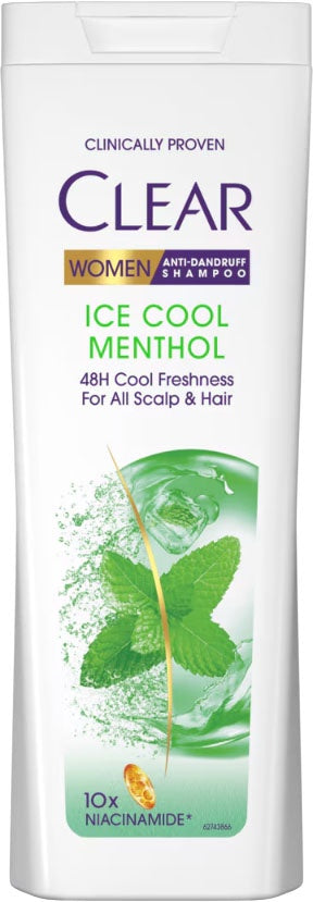 Clear Menthol Ice Freshness Anti-Dandruff Shampoo, 360 mL