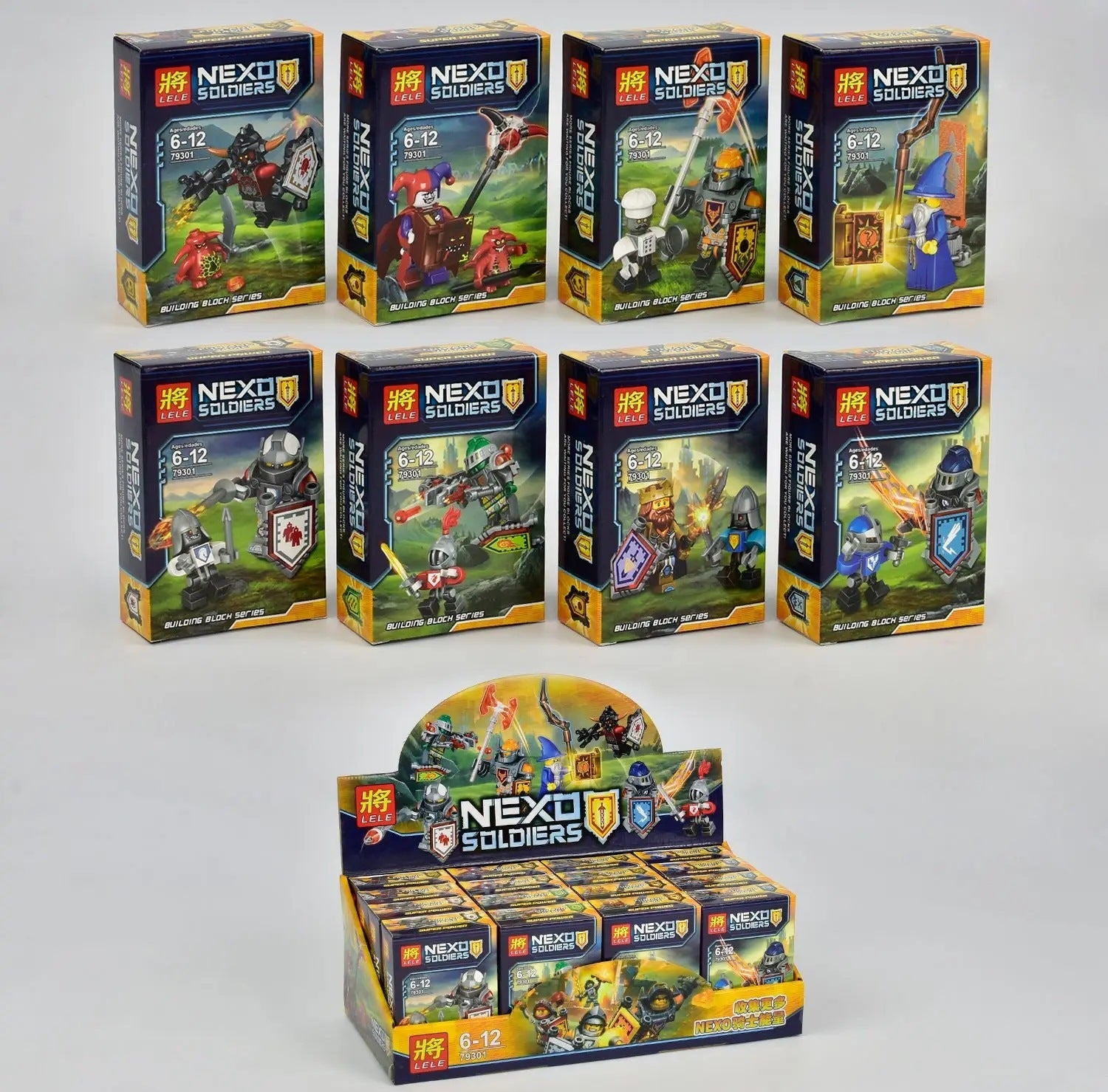 Nexo Soldiers 79301 Building Set