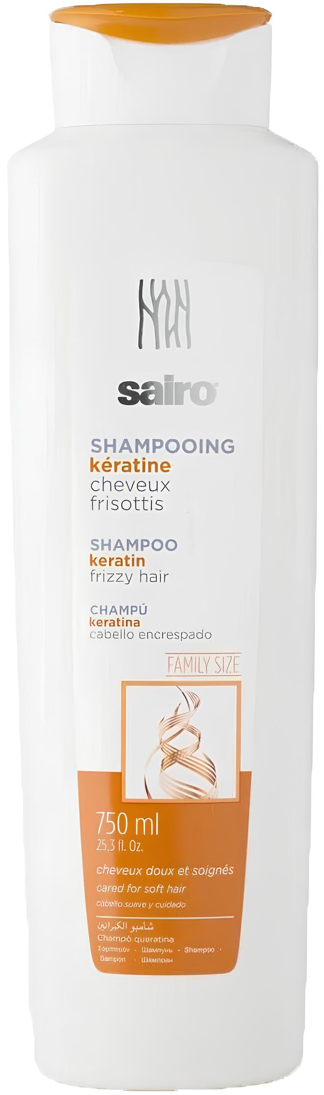 Sairo Keratin Shampoo, 750 mL