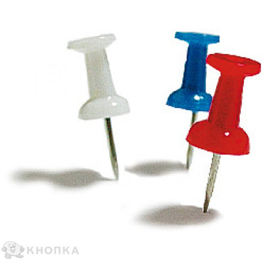 Economix 41102 Colored Push Pins, 36 pcs - Image 2