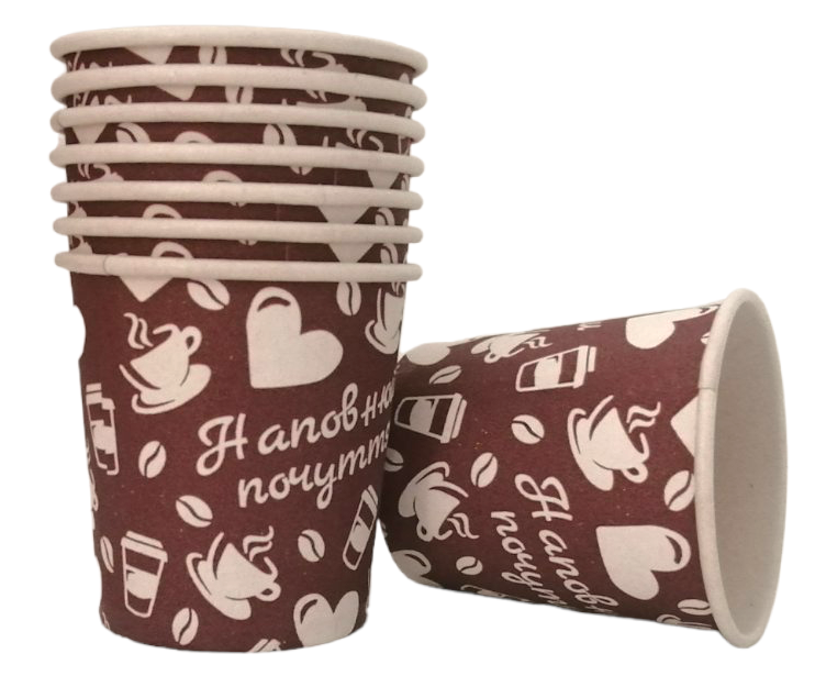 Disposable Paper Cups, 110 mL, 50 pcs