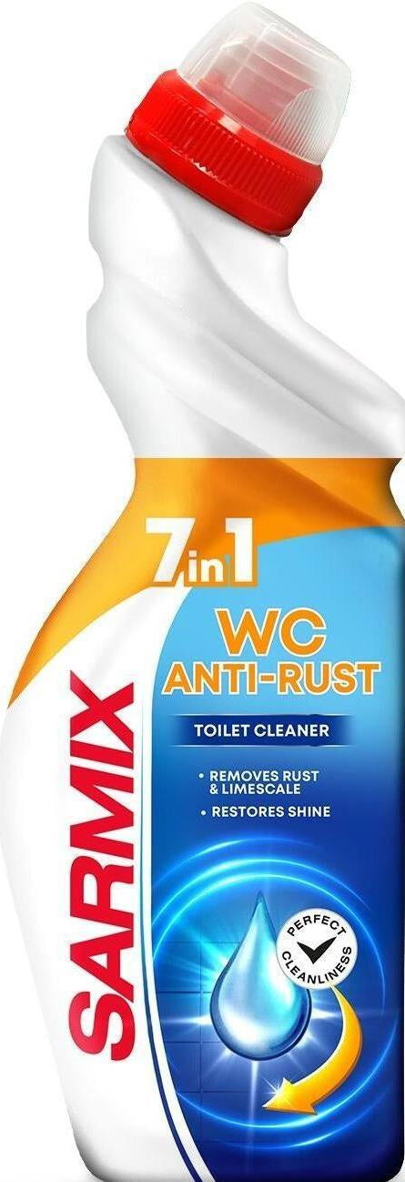 Sarmix 7-in-1 Limescale & Rust Bathroom Cleaner, 750 mL