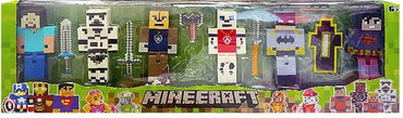 HS-5876 Minecraft Light-Up Figure Set, 6 Characters - Image 2
