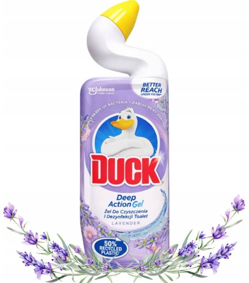 Duck Lavender Toilet Cleaner, 750 mL