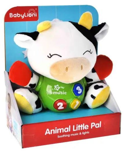 Battery-Operated Cow Plush Toy