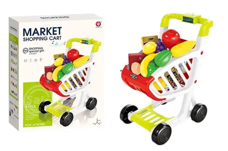 922-156 Supermarket Cart Play Set