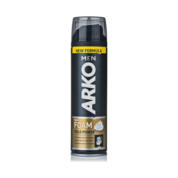 Arko Gold Power Shaving Foam, 200 mL