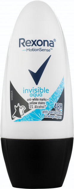 Rexona Clear Crystal Women's Roll-On Deodorant, 50 mL