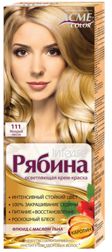 ACME-COLOR Rowan Intense 111 Wet Sand Hair Color, 133 mL