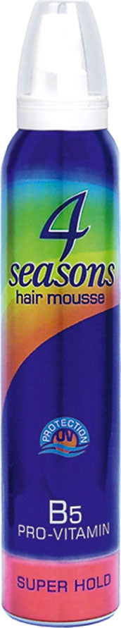 Hair mousse 4 Seasons extra strong hold 225 mL