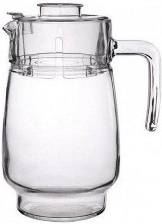 Luminarc Tivoli Jug Pitcher with Lid, 1.6 L