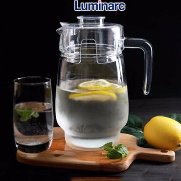 Luminarc Tivoli Jug Pitcher with Lid, 1.6 L - Image 2