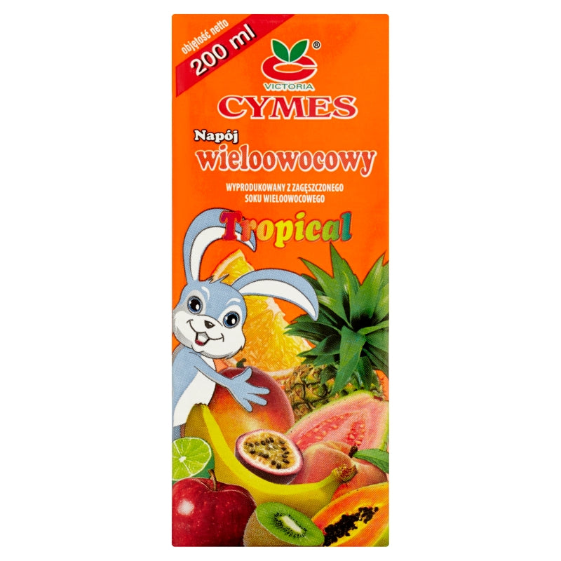 Victoria Cymes Tropical Kids Juice, Carton, 200 mL