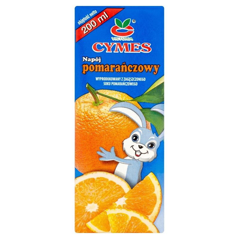 Victoria Cymes Orange Kids Juice, Carton, 200 mL