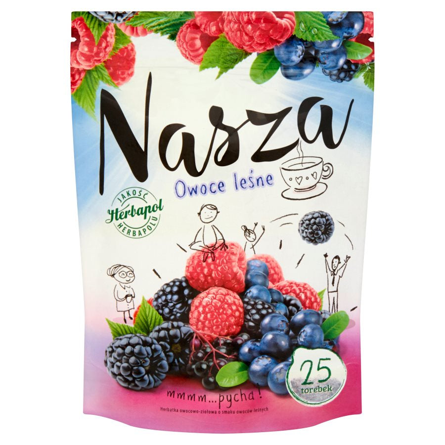 Nasza Forest Fruit Tea, 25 bags, 47.5 g