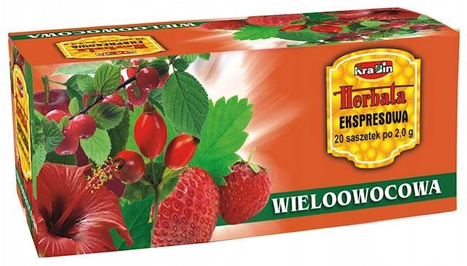 Kra Bin Multi-Fruit Tea, 20 Tea Bags