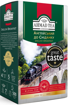 Ahmad Tea English Breakfast Loose-Leaf Black Tea, 100 g