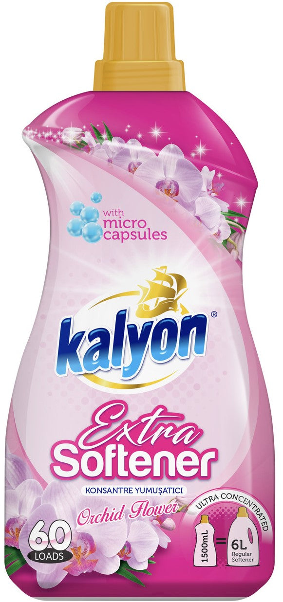 Kalyon Orchid Fabric Softener, 1500 mL