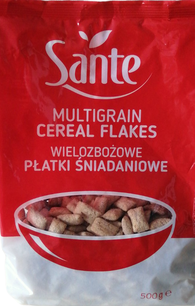 Sante Cream & Vanilla-Filled Cereal Pillows, 500 g