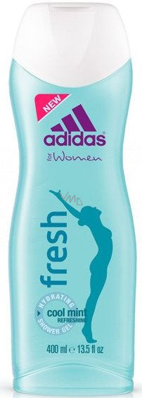 Adidas Women's Fresh Cool mint Shower Gel, 400 mL