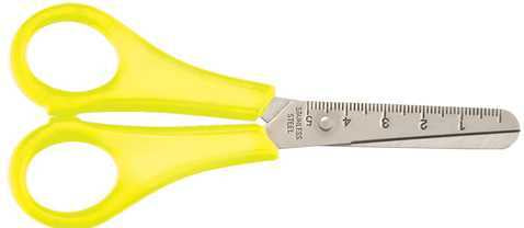 ZiBi ZB.5001 Assorted Kids Scissors with Ruler, 132 mm - Image 2