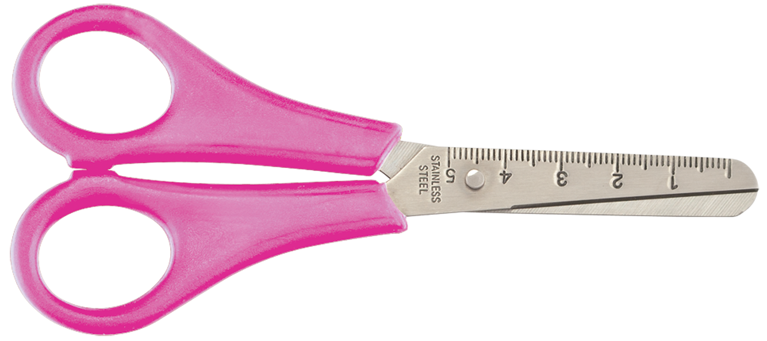 ZiBi ZB.5001 Assorted Kids Scissors with Ruler, 132 mm - Image 3